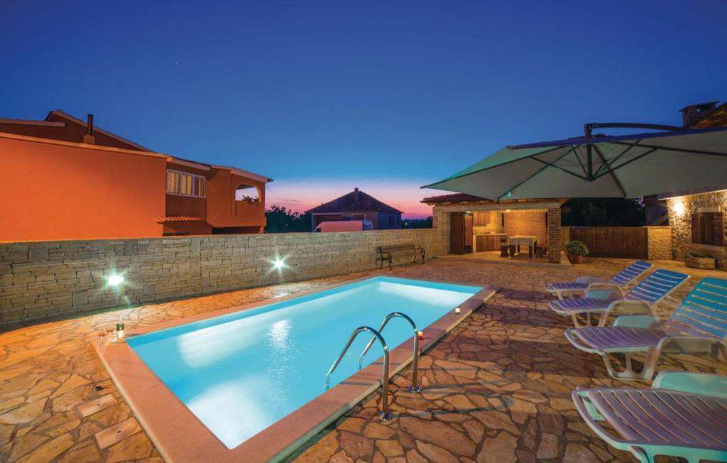 Luxury Villa Maria With Pool Galovac  Luaran gambar
