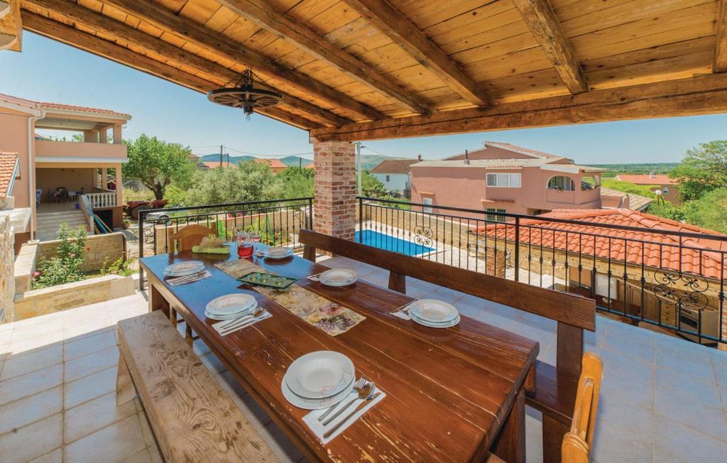 Luxury Villa Maria With Pool Galovac  Luaran gambar