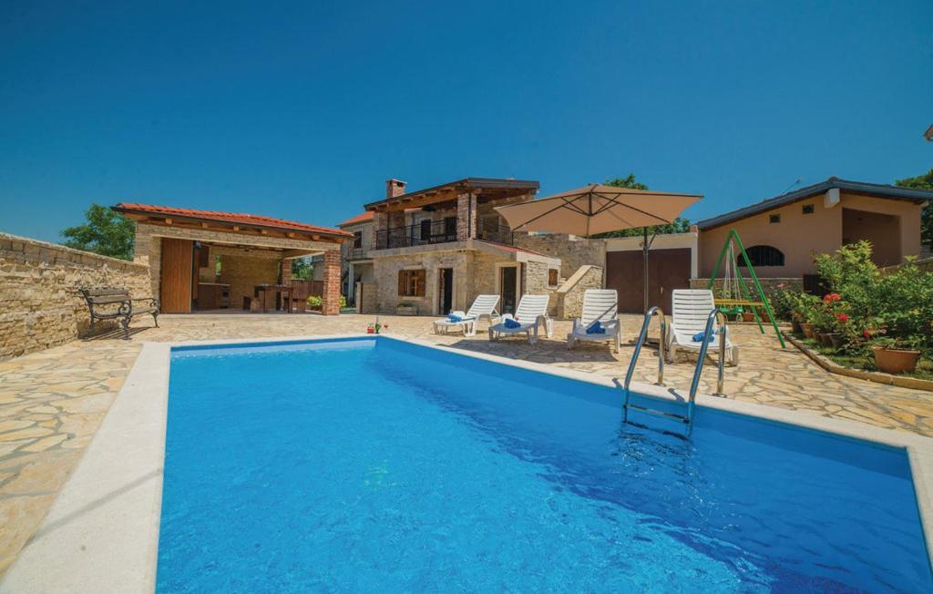 Luxury Villa Maria With Pool Galovac  Luaran gambar