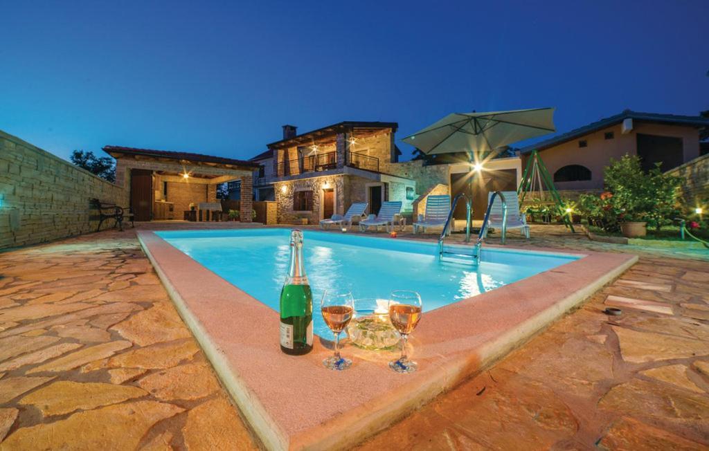 Luxury Villa Maria With Pool Galovac  Luaran gambar